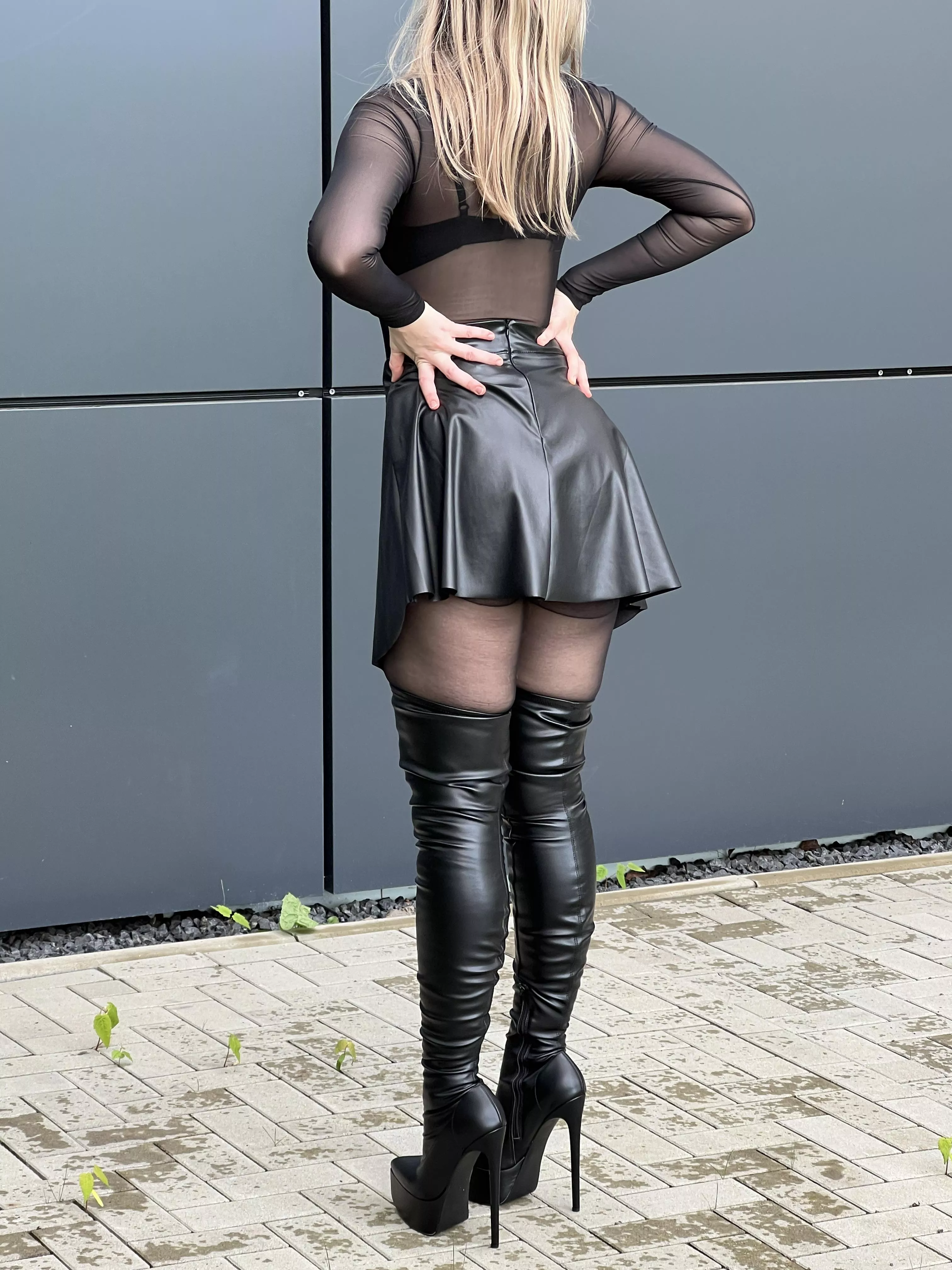 How was the view from behind?
