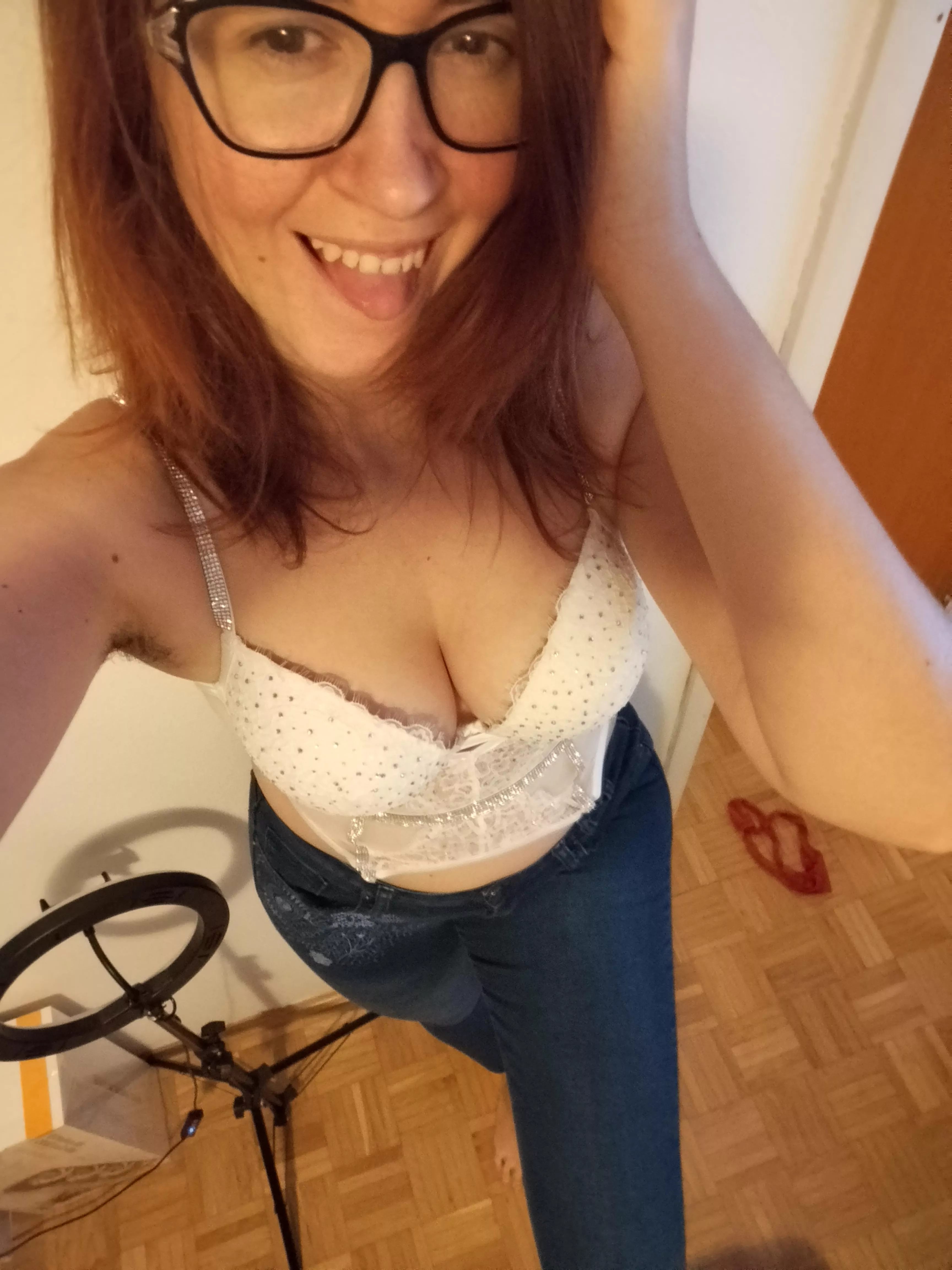 I'm happy in this outfit 