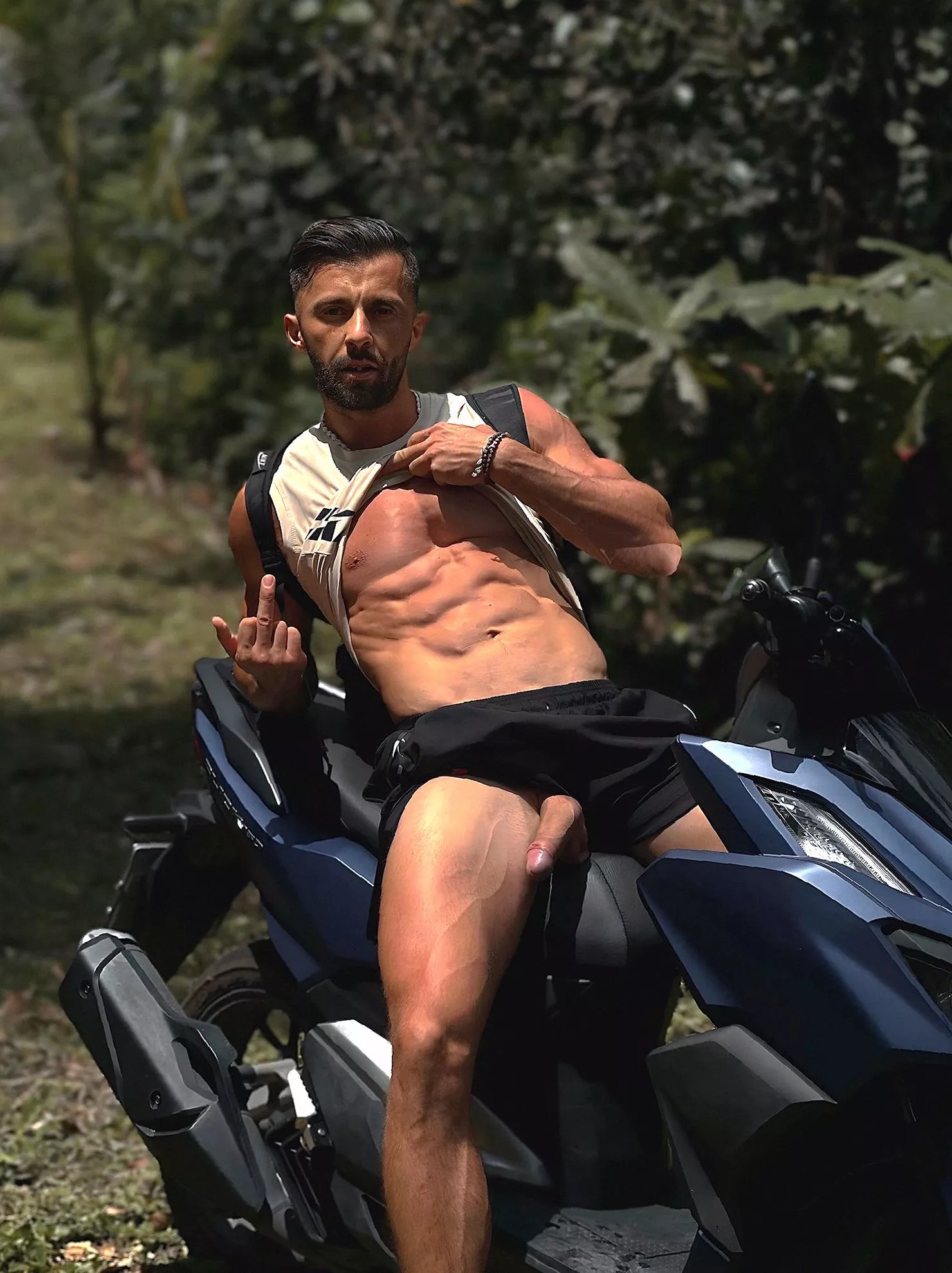 it popped out cuz I was horny