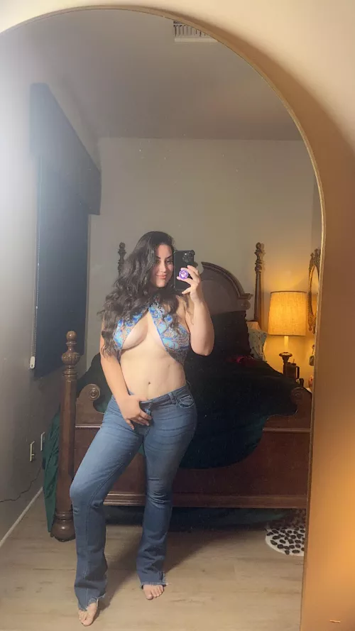 It’s still hot here so trying to wear as little as possible 