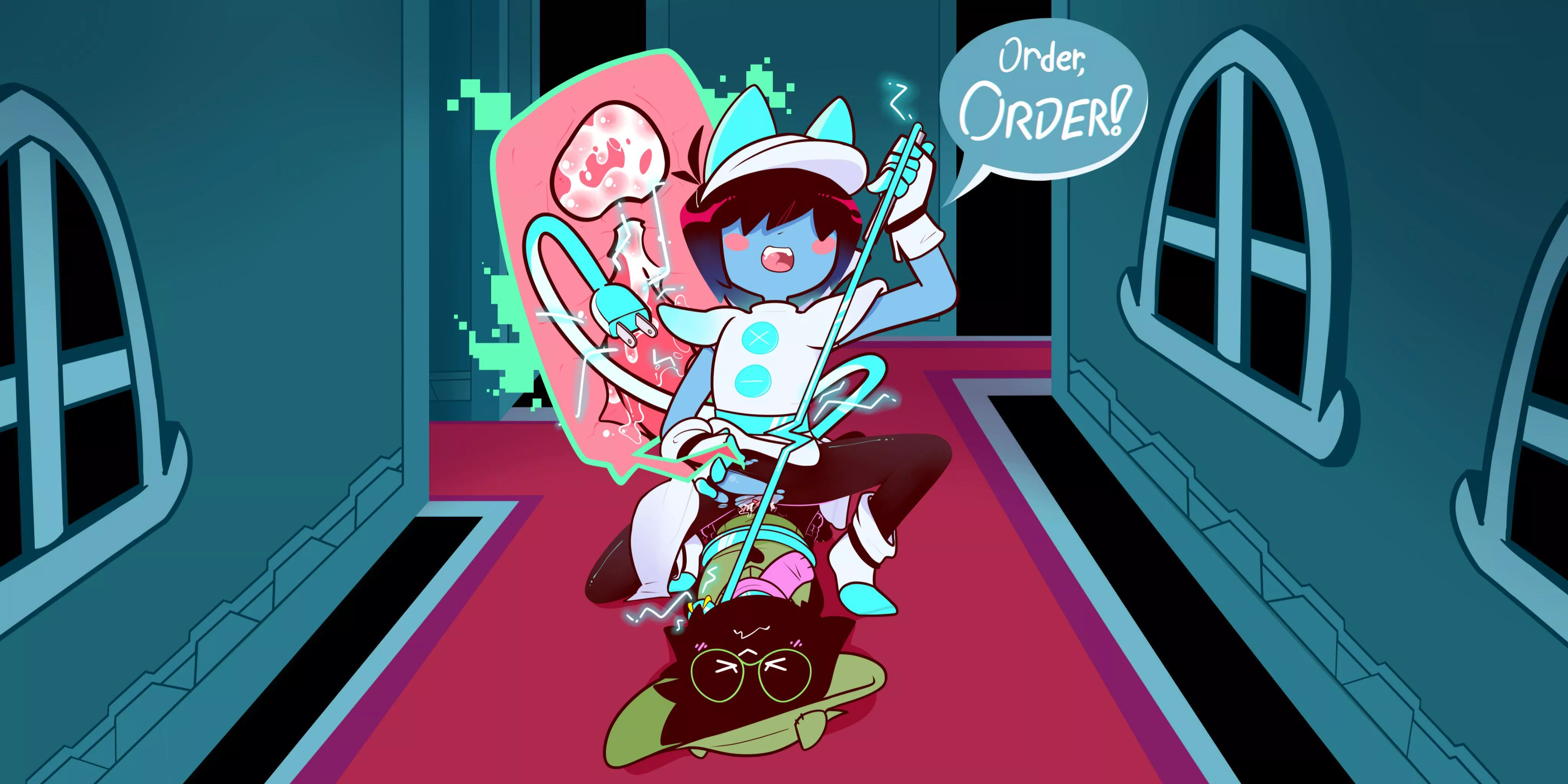 [Kris] dominates [Ralsei] (drawz_artz) 