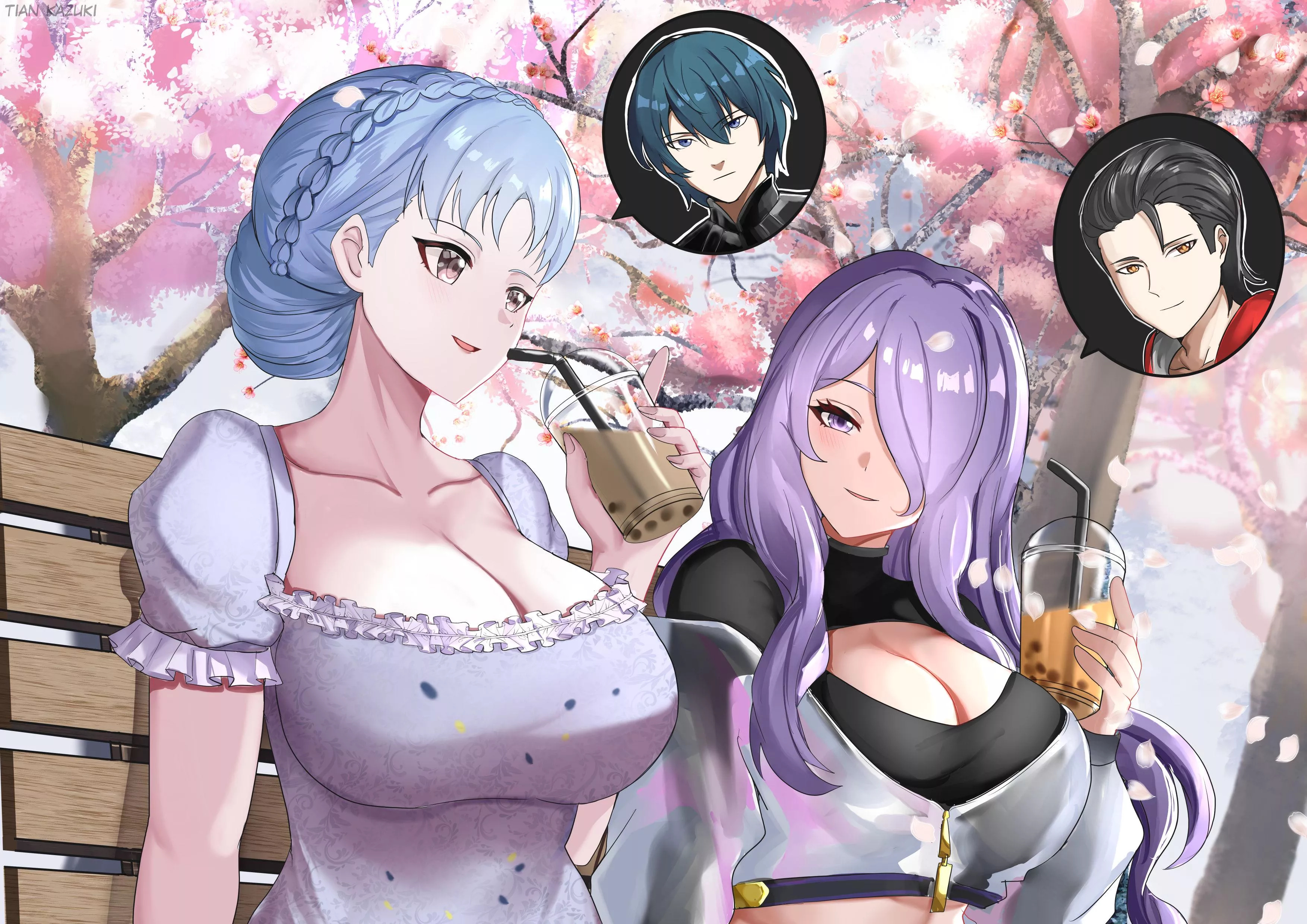 Marianne and Camilla (By @Zakari_Kazuyuki) [Joint Commission] 