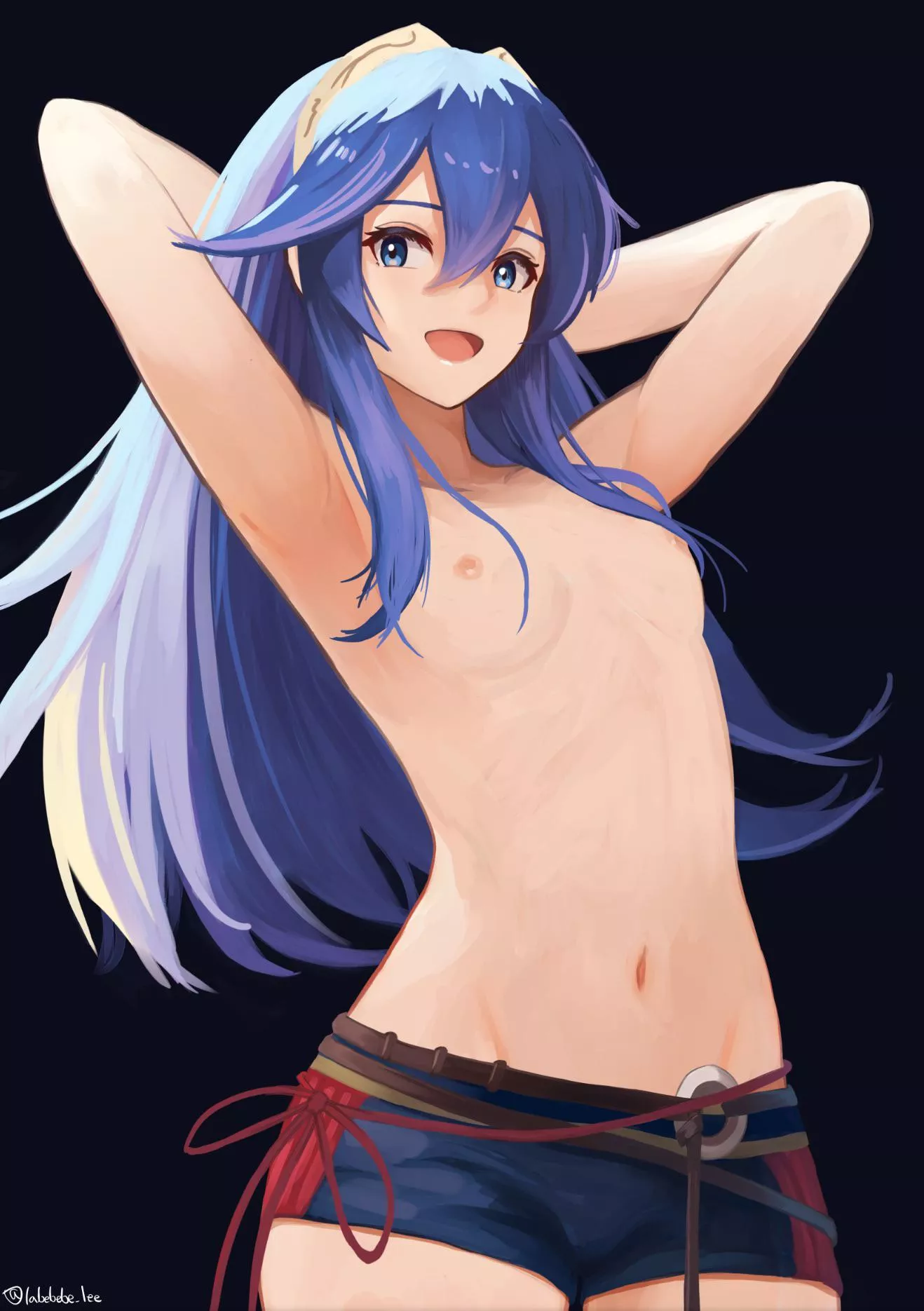 Topless Lucina (LabebebeLee) Topless Lucina (LabebebeLee)