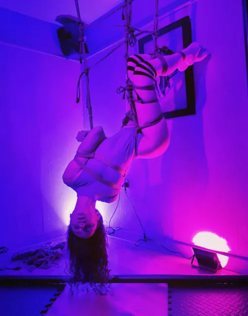 Twisted marshmallow torsion 🩷💜