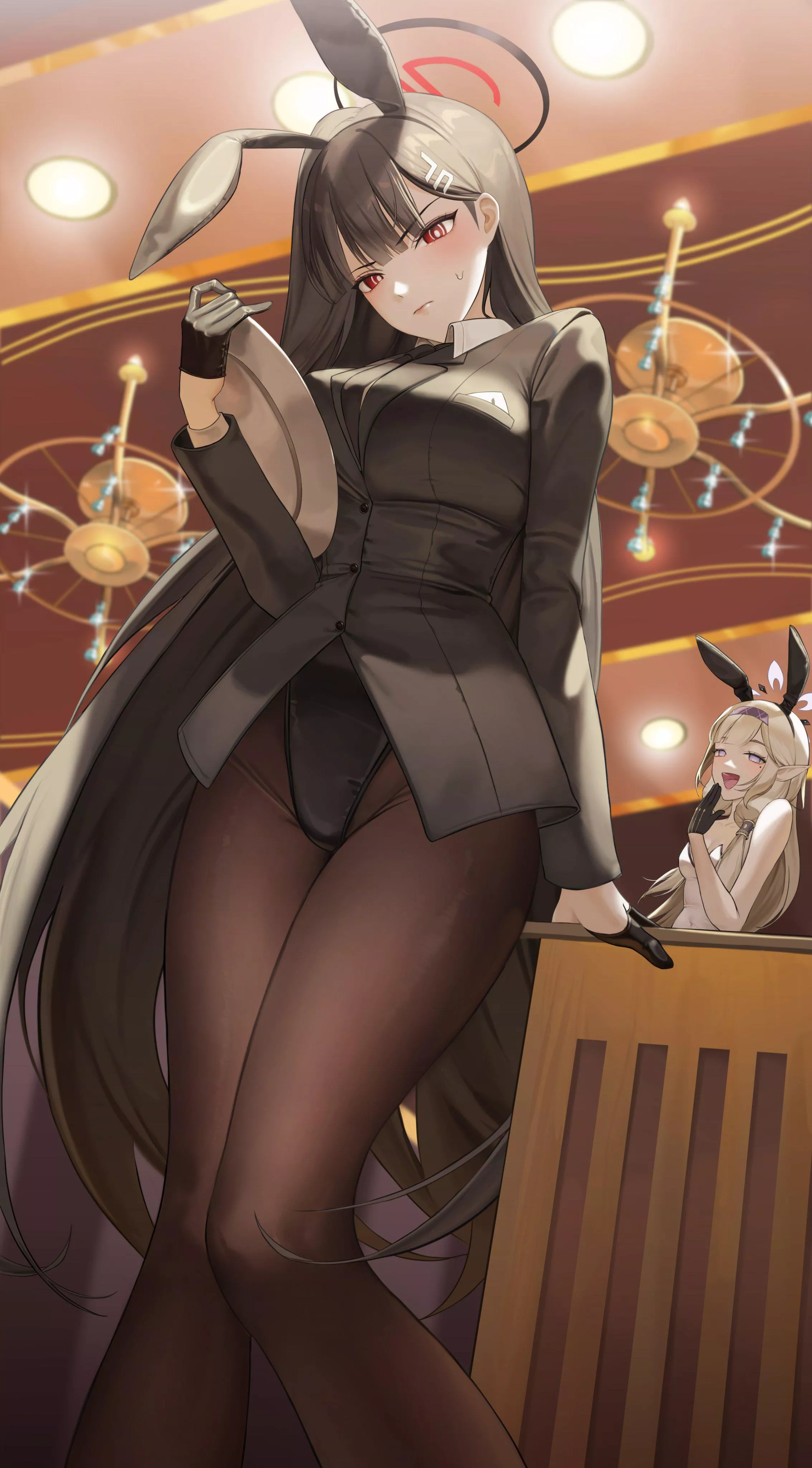 Waitress Bunny Rio [Blue Archive]