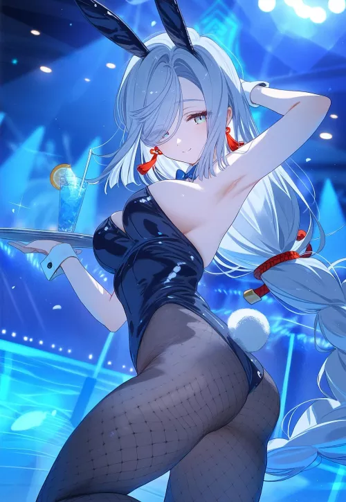 Waitress Bunny Shenhe [Genshin Impact]