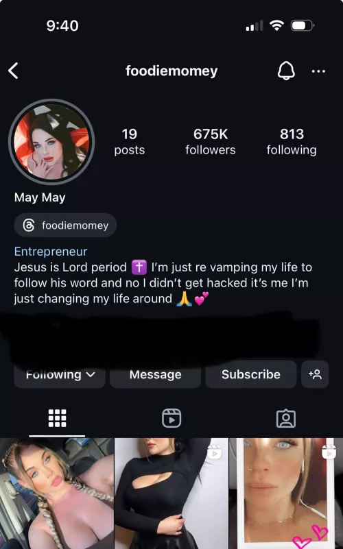 We lost her boys. She’s retiring 