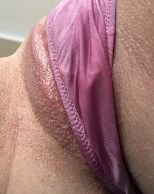 wet pink panties that I'm ready to give to my slave