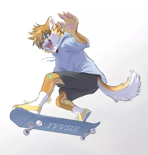 What name should I give him? (Art by me @yvvsui)