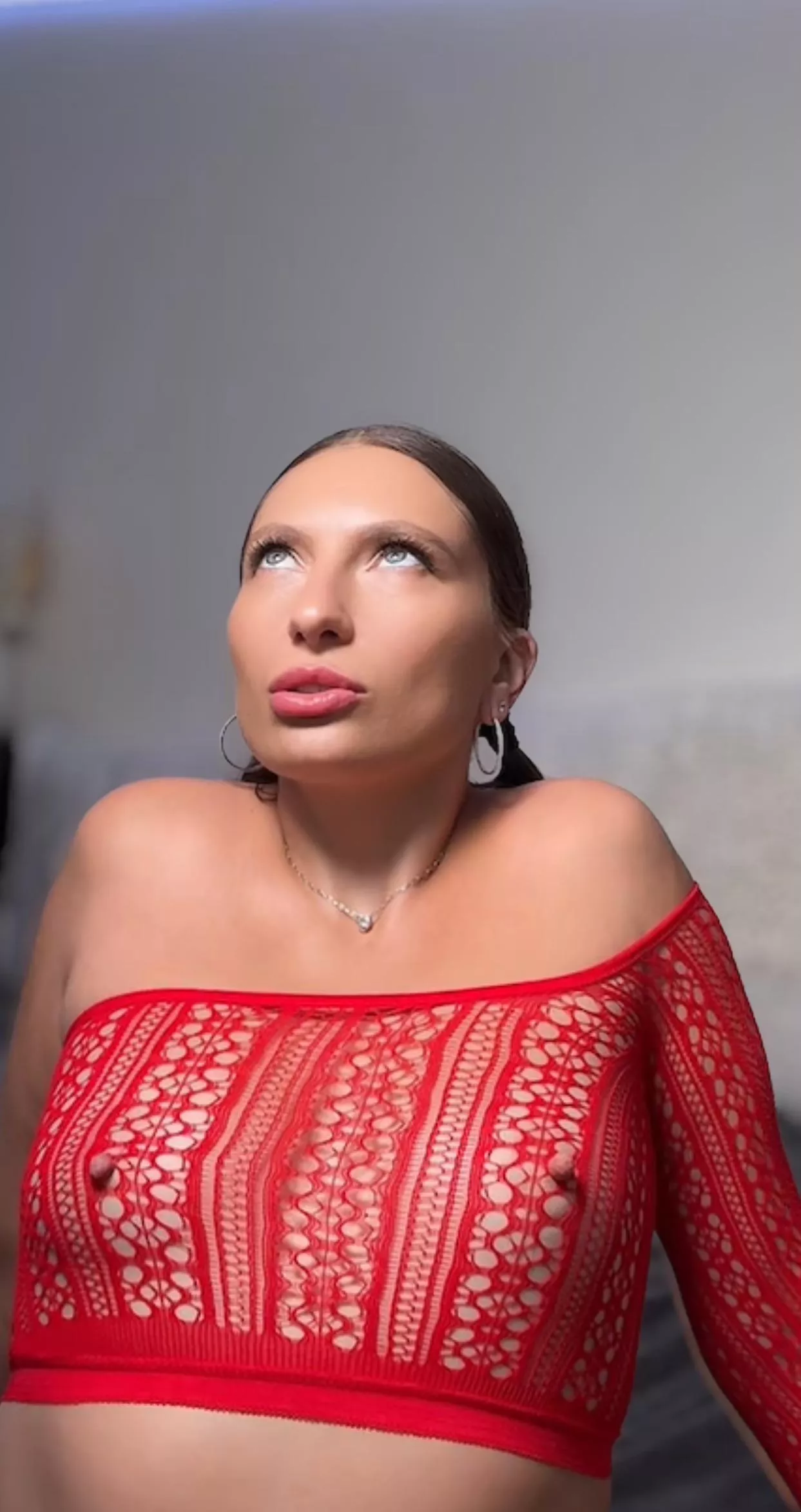 Erasers poking through my fishnet