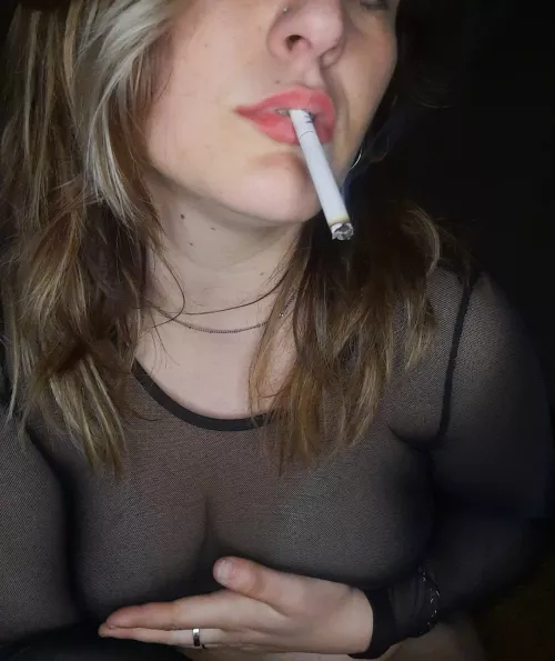 I would like to blow smoke in your face while we have sex🥵