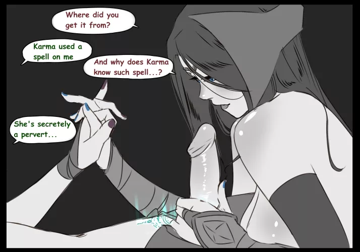 Irelia x Akali Magic spell (Hayashidraws)