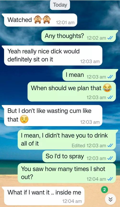 This hotwife has a huge breeding kink. A live in couple that wanted to experience a sensual massage followed by more. Girl's in late 20's are most daring. Should I plant my seeds in her?