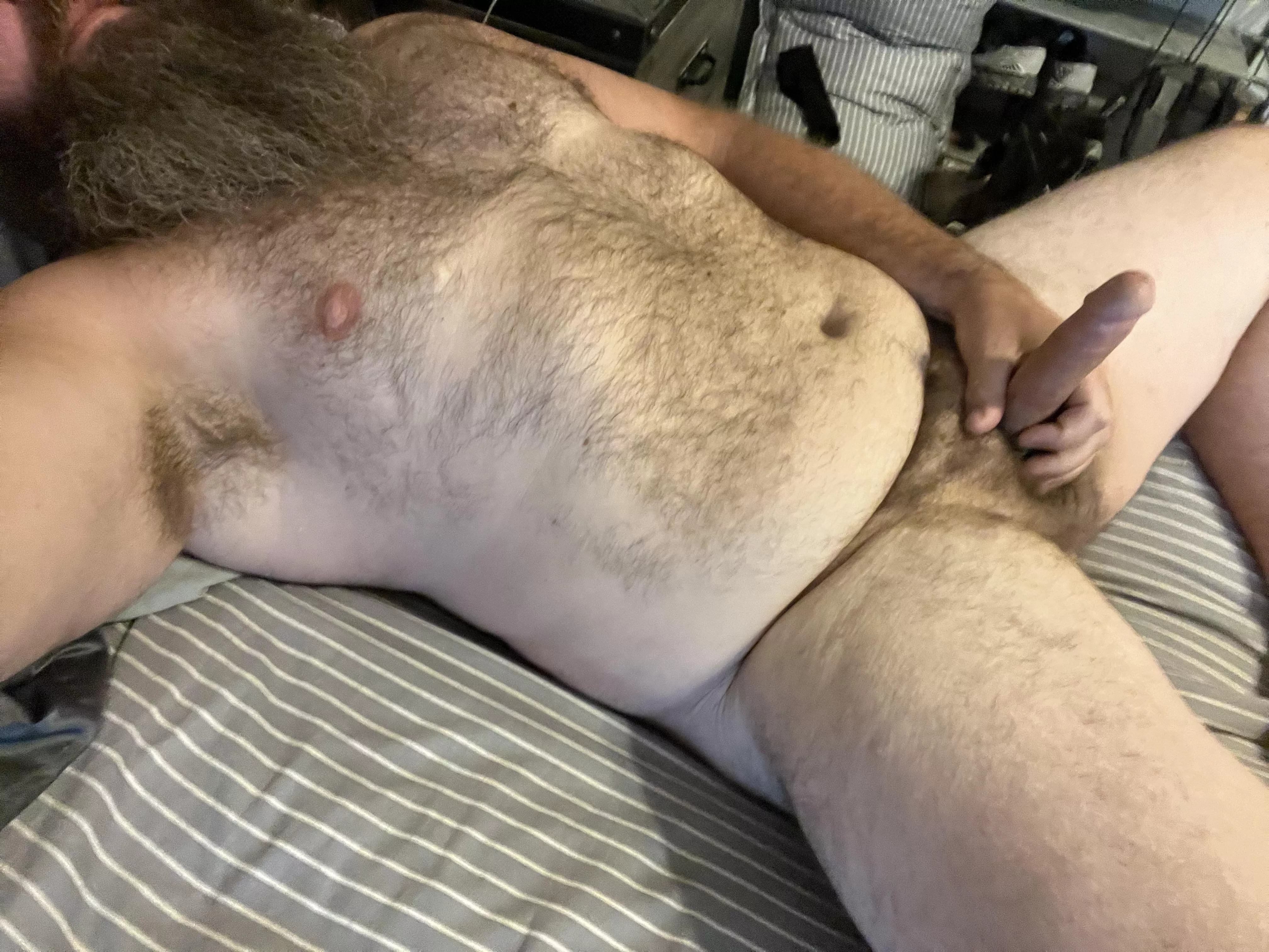 Chubby and hairy, does it get much better? 