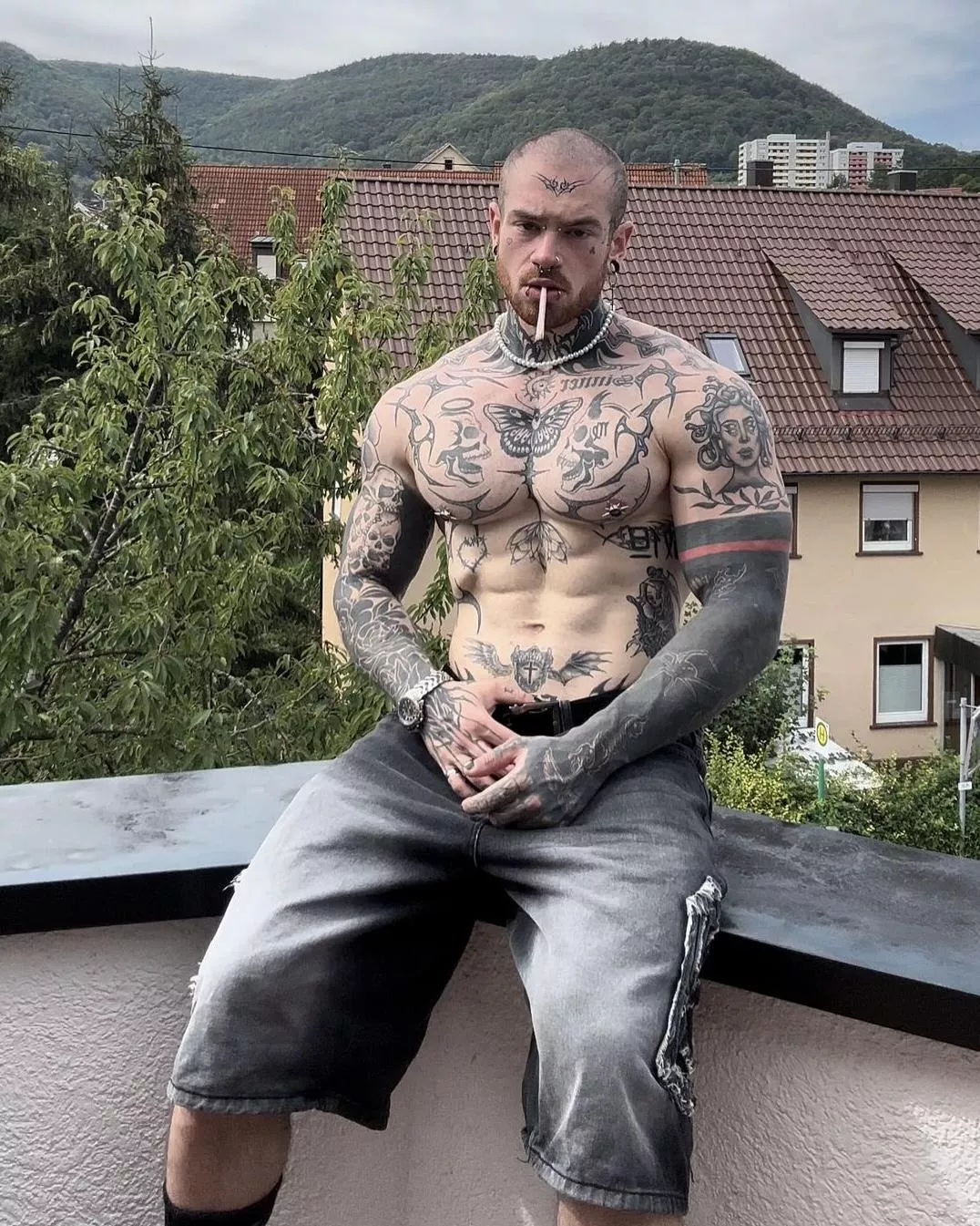 Do you greet me if you see me on the balcony?