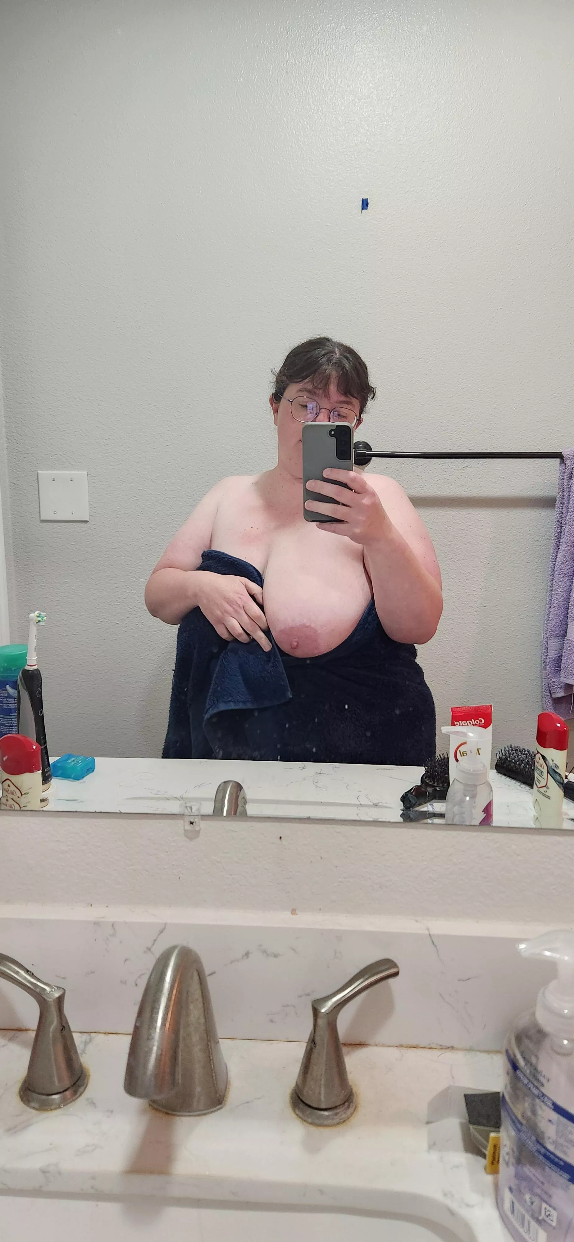 Fresh from the shower