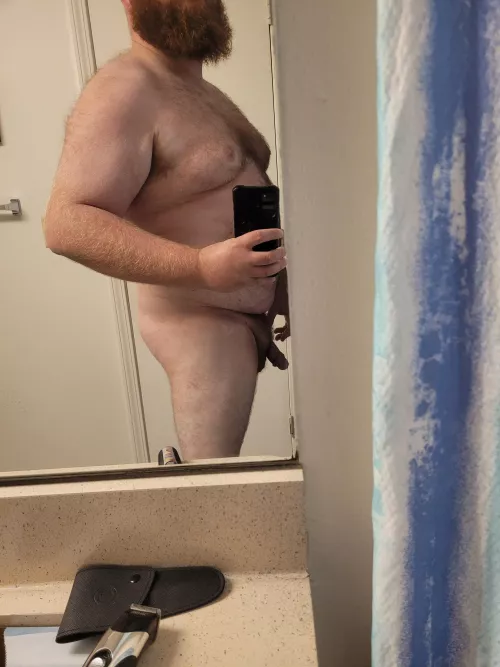 Fresh out of the shower 