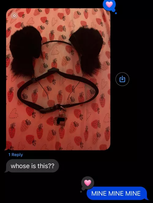 Guys look at what she got me :3