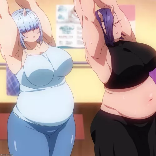 Hitome and Oga [Plus-Sized Elf]
