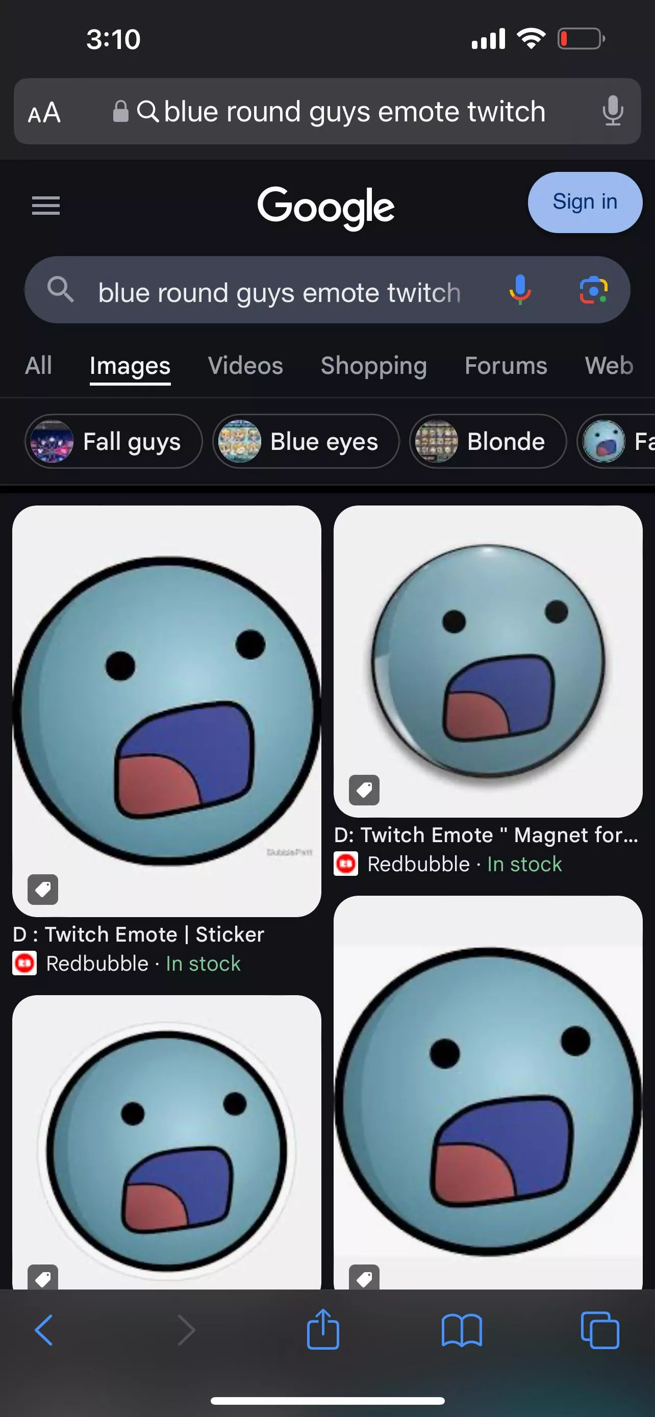 How do I get blue round dudes emote