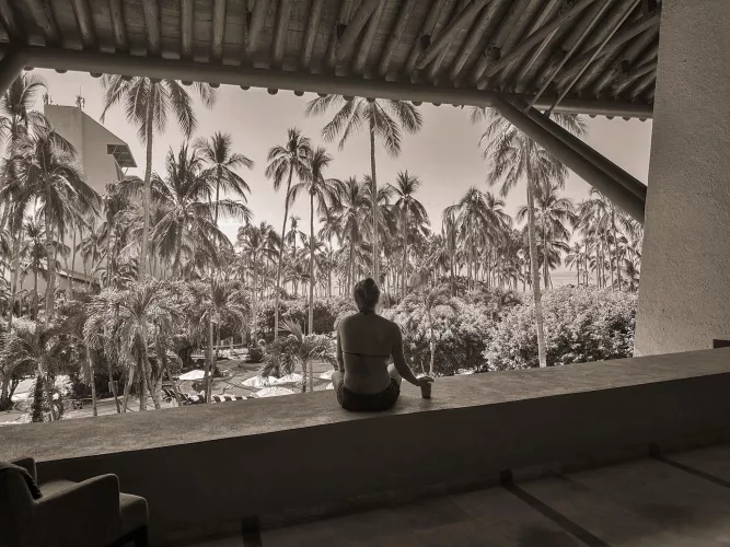 I love a tropical layover!!!