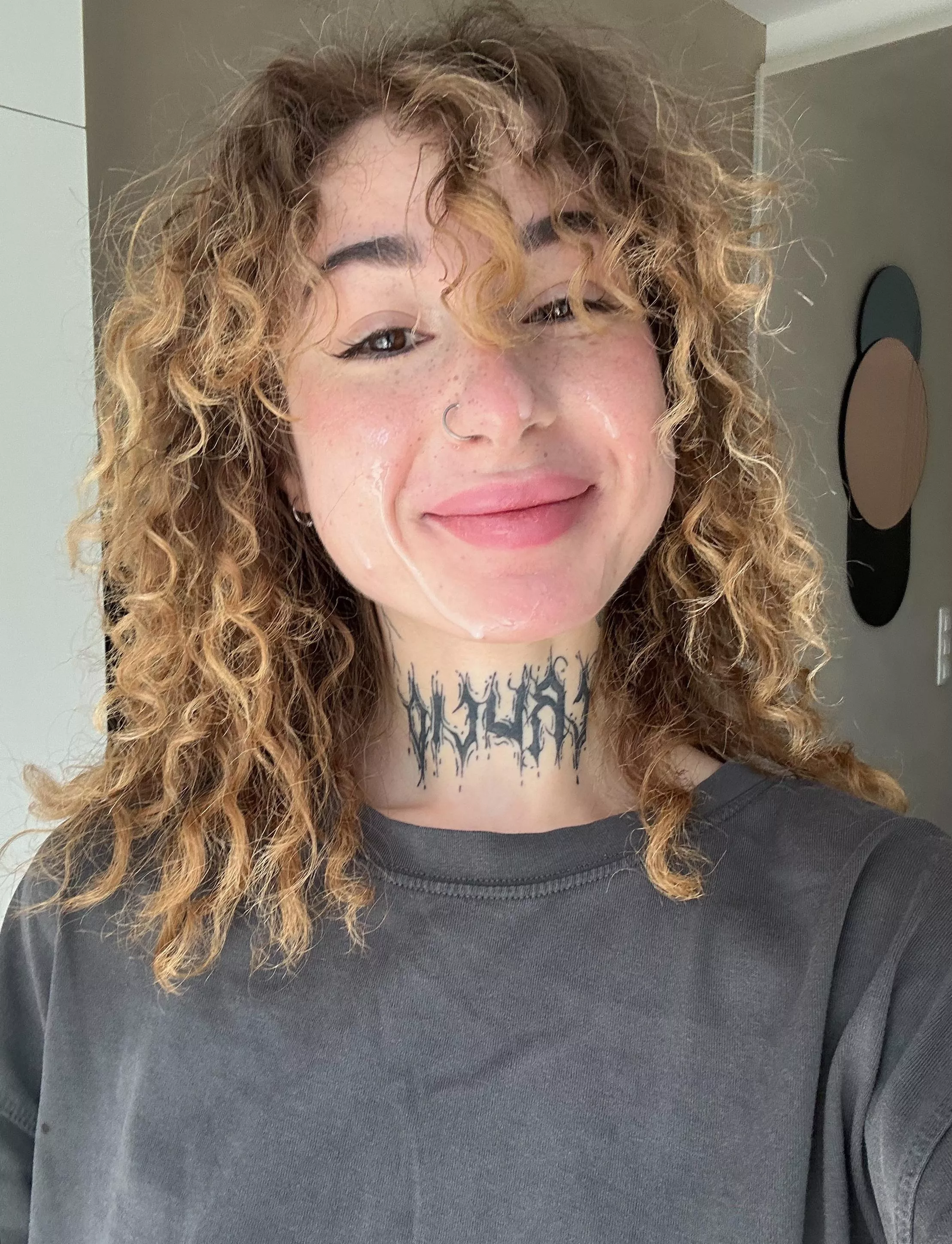 I sucked so good I got liquid semen all over me