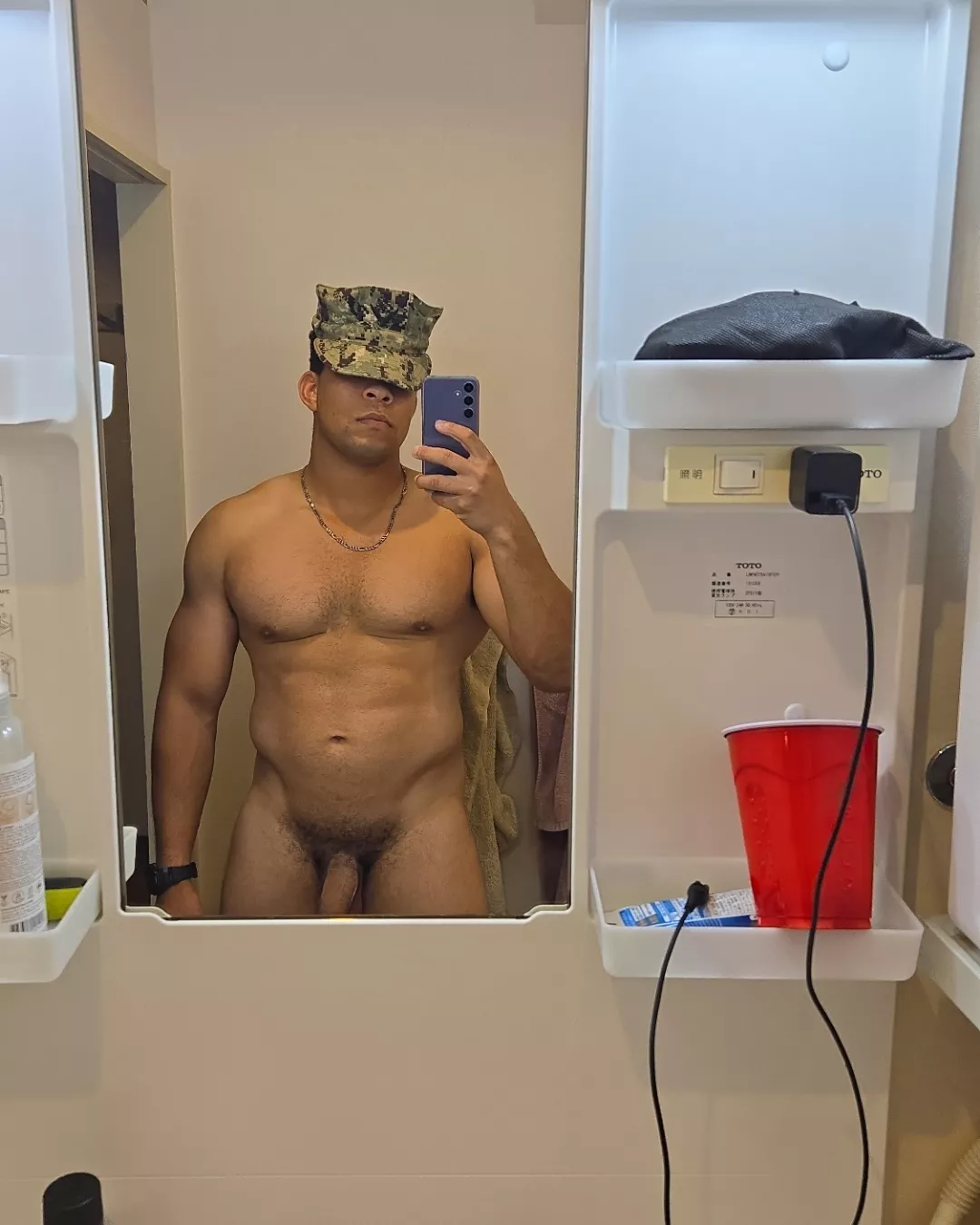 In sasebo and I lost the rest of my uniform 😰