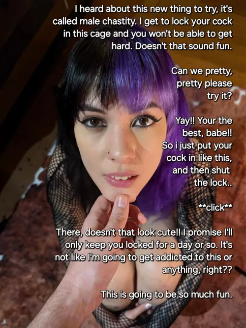 It'll just be for a day or so, I promise...