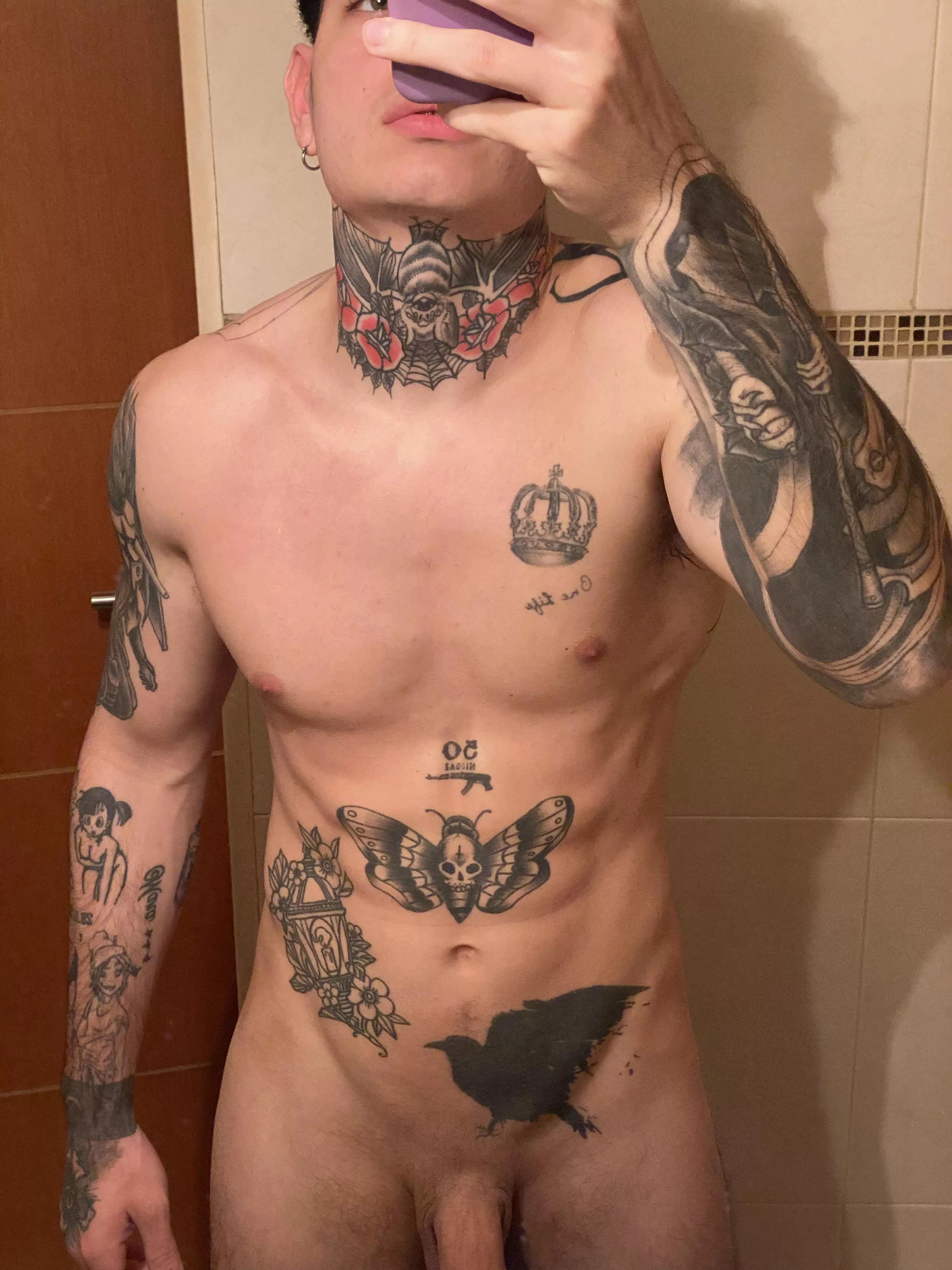 tattoos in abs?