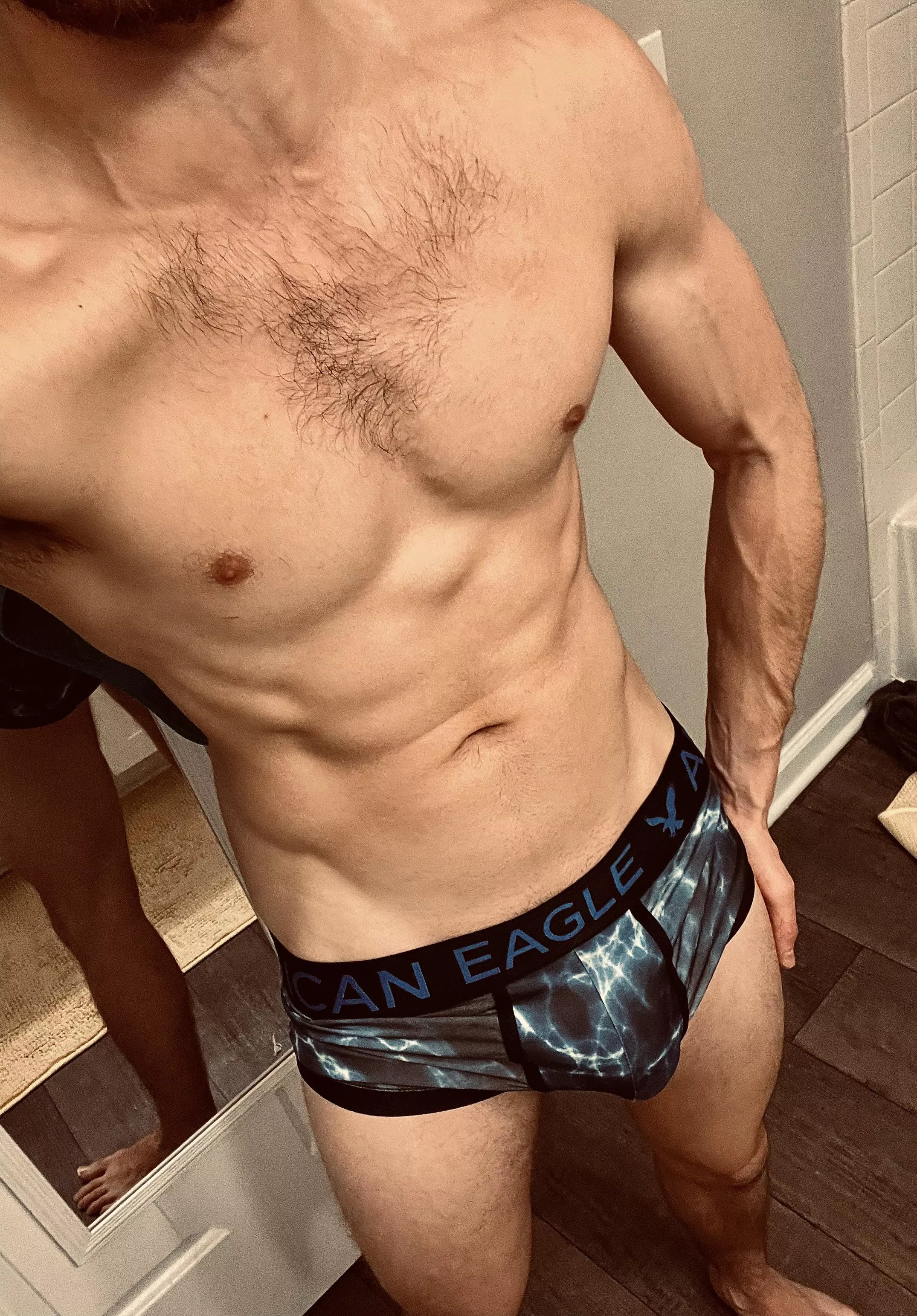 These can barely hold in my massive cock