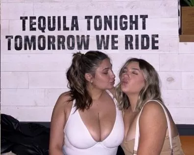 You can tell who got all the tequila shots that night