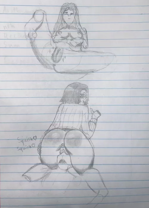 Amateur artist, got carried away with anatomy…