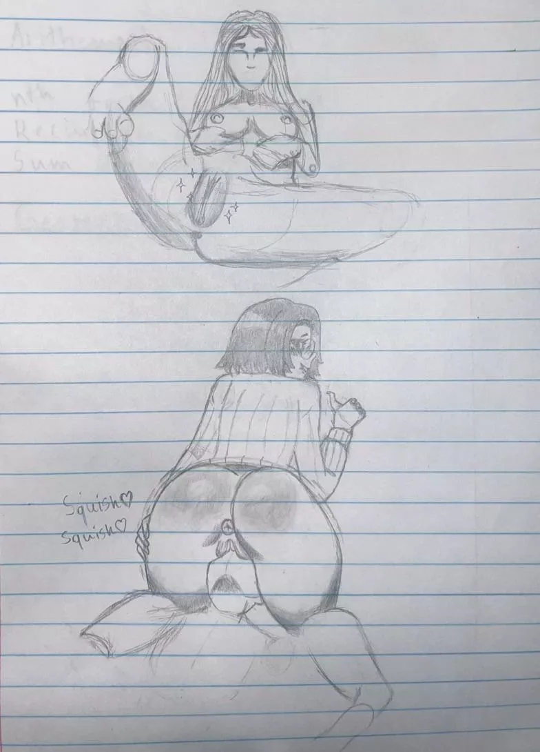 Amateur artist, got carried away with anatomy…