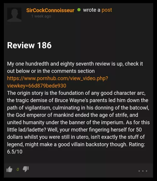 Glory to the emperor