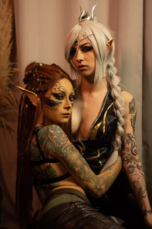 Half-Elf + Githyanki combo! (By Nicky Brum & Ragmig) 