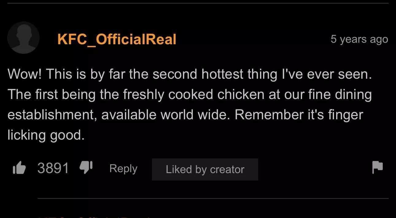 KFCs marketing division sure do know where to find their target consumer. 