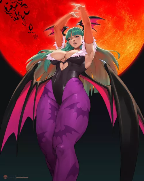 Morrigan Aensland [@LeJeanX3]