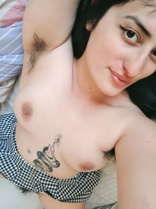 Nothing's hotter than your face buried in my sweaty hair