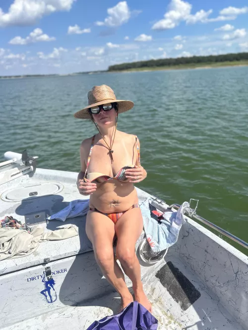 Our boat has a no shoes and no top rule