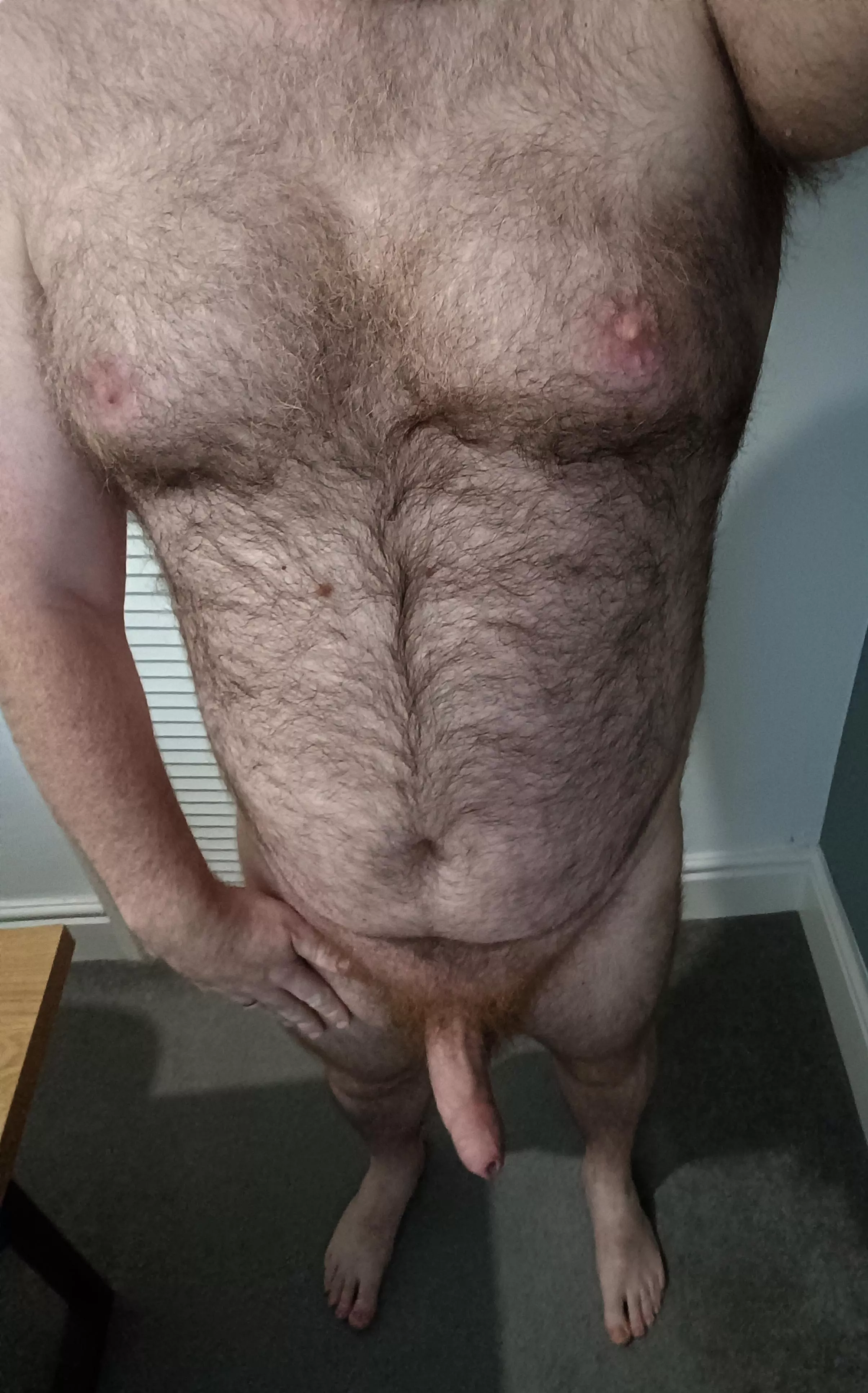 Standing to attention 