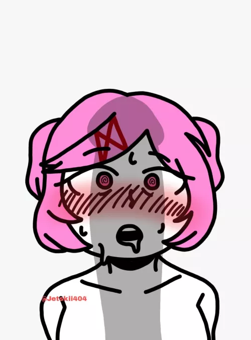 Wonder what she's staring at?