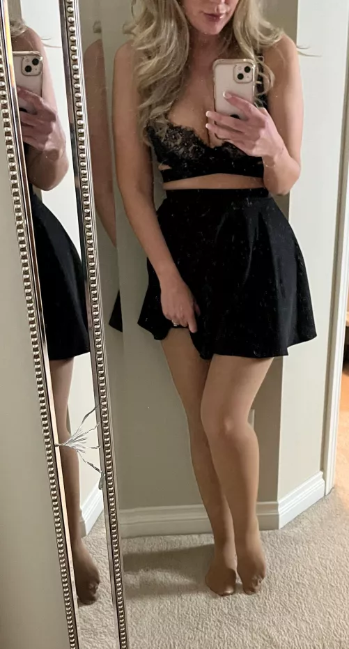 Year round pantyhose lover