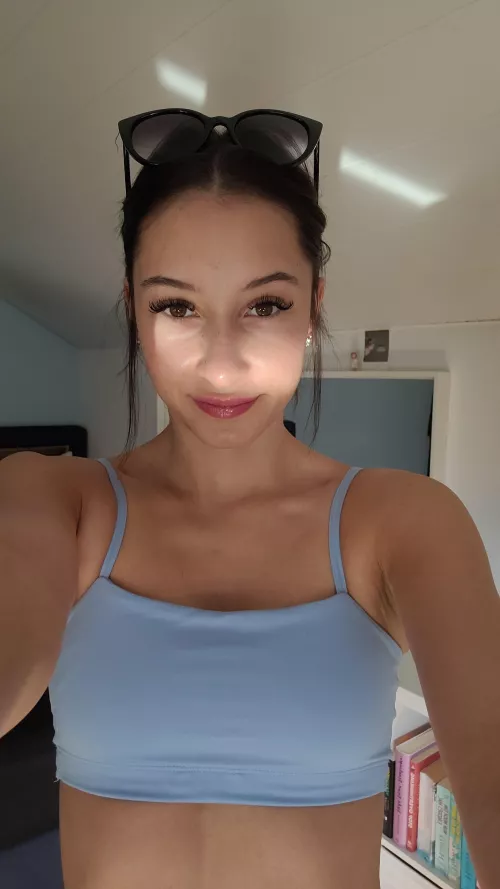 All Natural young pale beauty