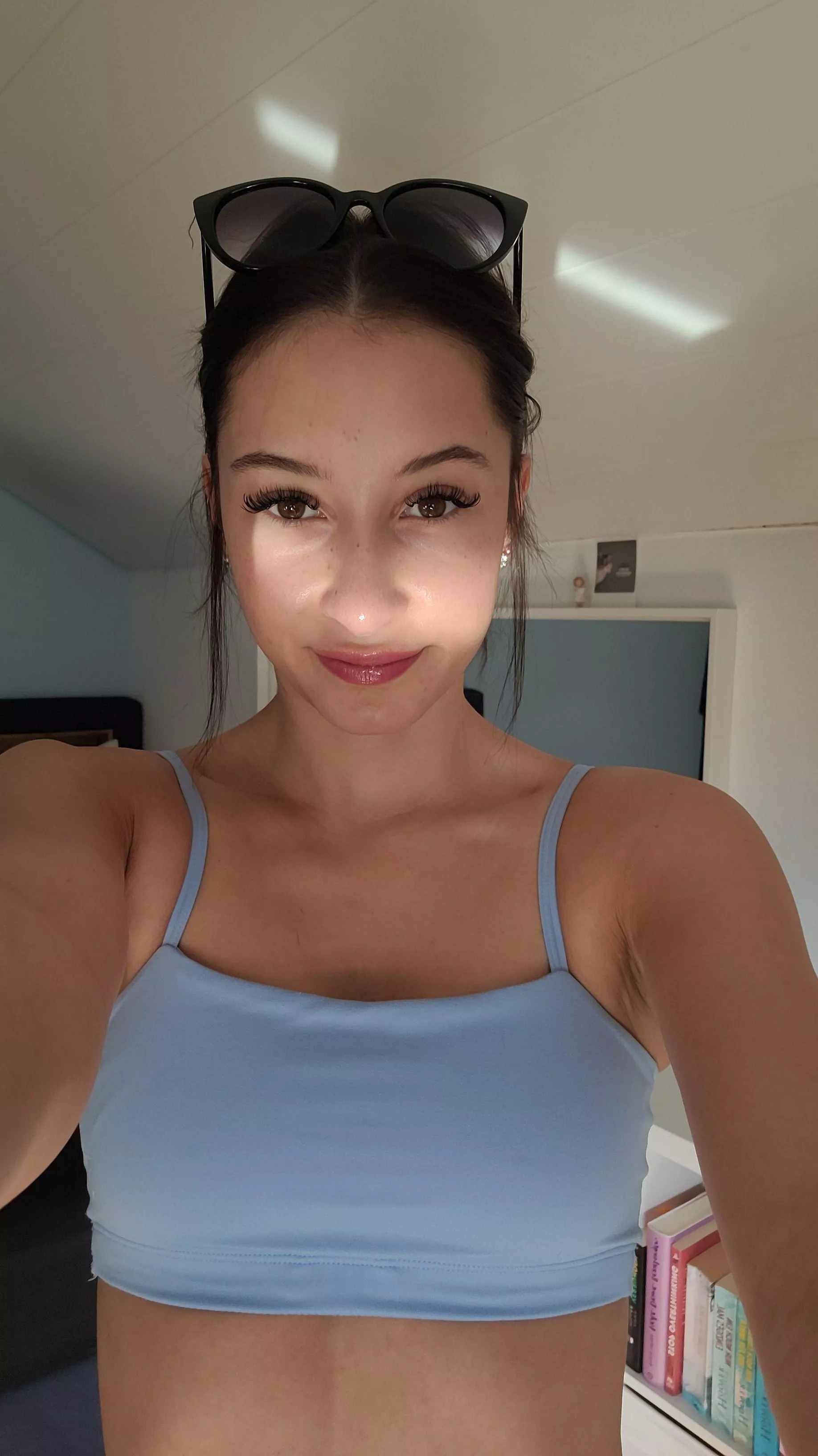 All Natural young pale beauty