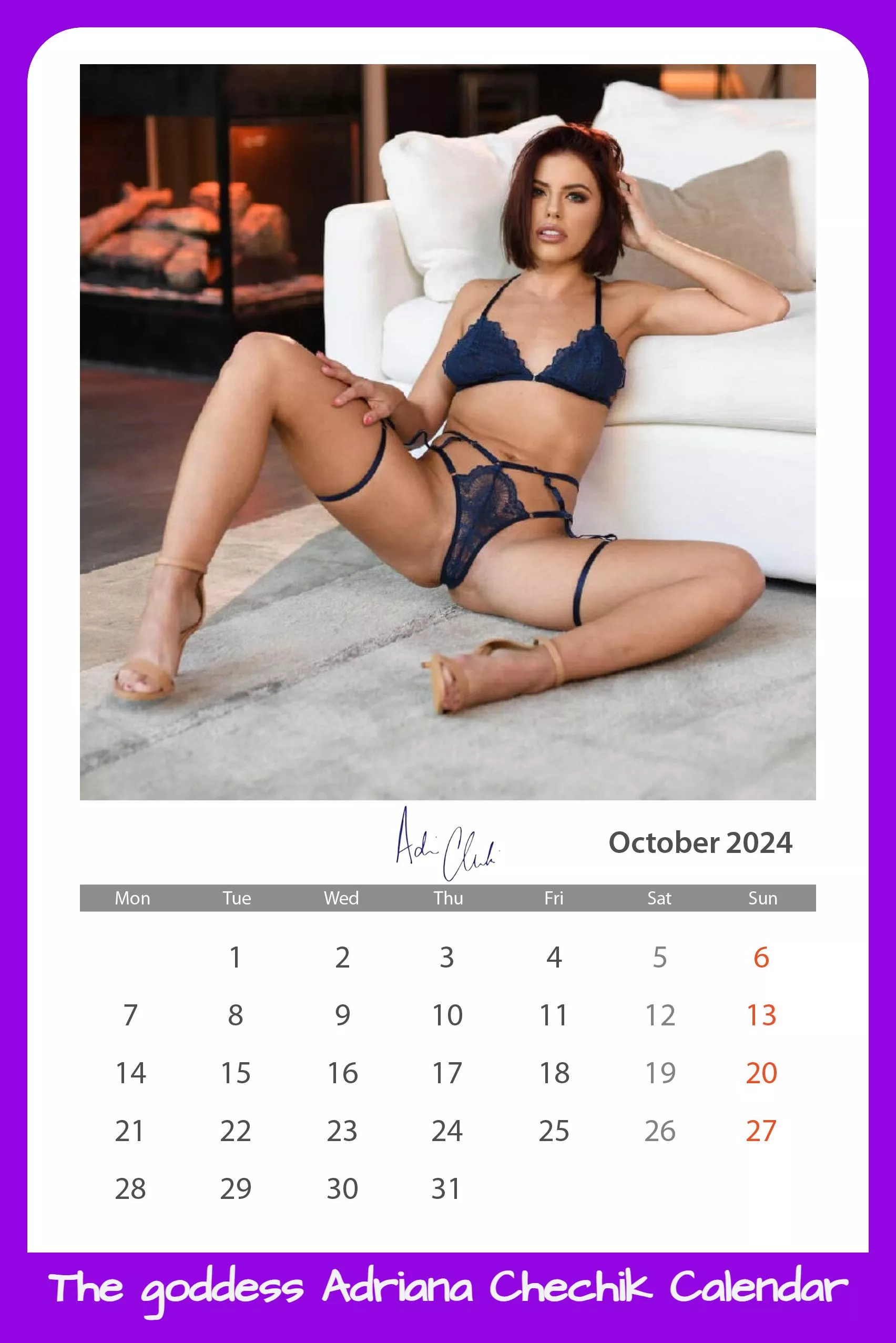 Almost forgot that: Something for your fridge in October!