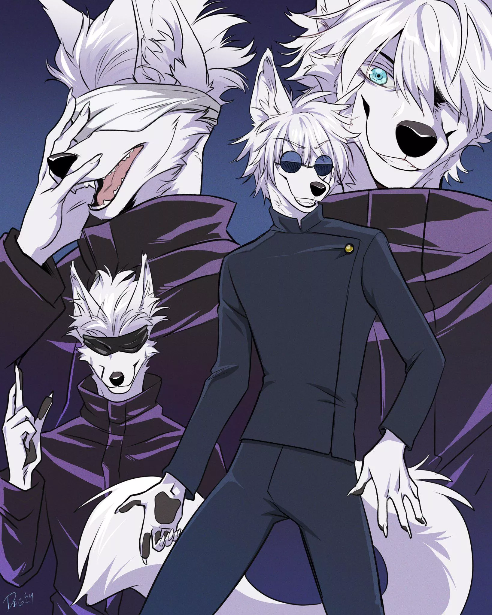 Anthro Gojo [DaggerLeonelli]