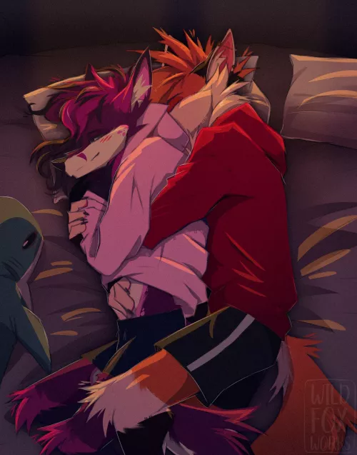Good morning (art by me-wildfoxworks)