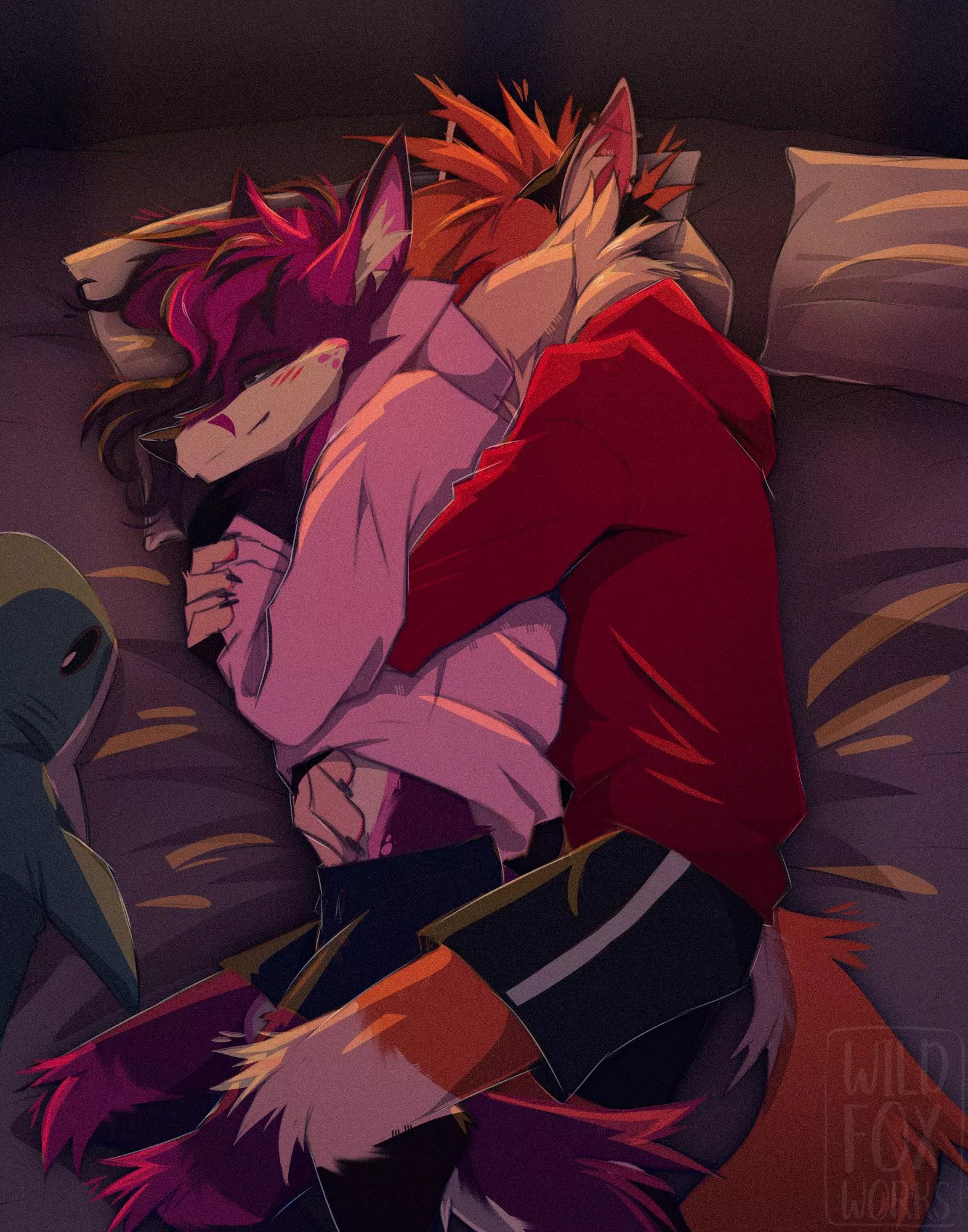 Good morning (art by me-wildfoxworks)