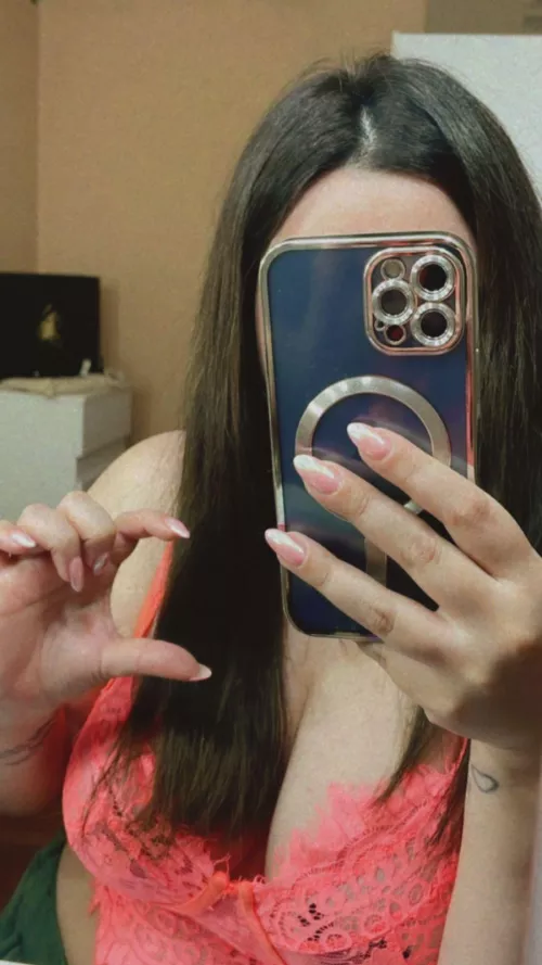 How about I squeeze your little cock with my nails?