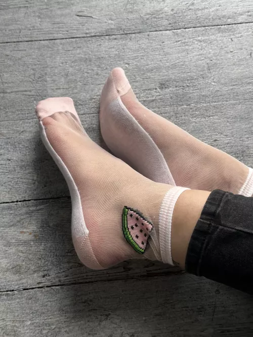 I love my fruit socks